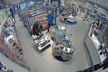 видеонаблюдение в магазине