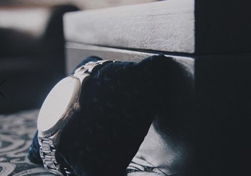 Мужская шкатулка для часов и запонок  decorateme.ru