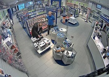 видеонаблюдение в магазине