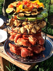 Вкусная еда из тандыра.