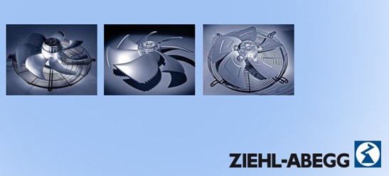 Осевые вентиляторы концерна Ziehl-Abegg