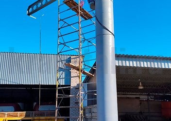 Консольный стационарный кран