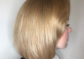 Окрашивание волос + стрижка