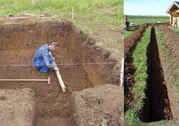 Земельные работы - это непростые работы, требующие определенных навыков и хорошего инструмента.