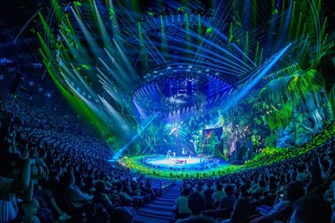 Декорации и реквизит для шоу Международного цирка Chimelong (Китай)