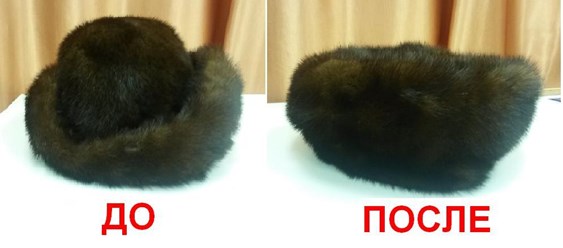 Перекрой меховой шапки