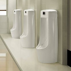 Напольный писсуар 00412 B автоматический со встроенным инфракрасным датчиком смыва – это высококачественное и функциональное решение для общественных и коммерческих помещений.