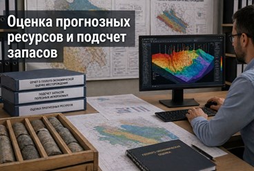 Оценка прогнозных ресурсов и подсчет запасов