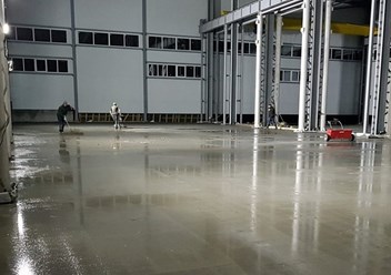 бетонные полы с топпингом
