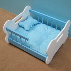 Лежанка кроватка для собаки и кошки