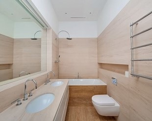 Наша работа, отделка ванной комнаты и установка сантехники.