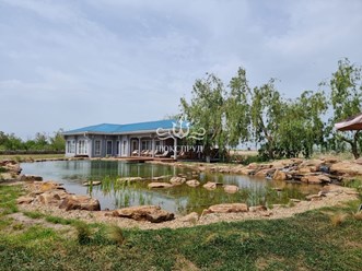 Пруд для плавания на базе отдыха "Abrau Club на плавнях"