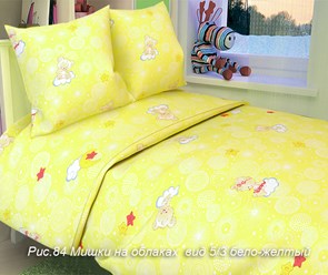 Комплекты постельного белья в детскую кроватку на сайте компании   www.avikatex.ru