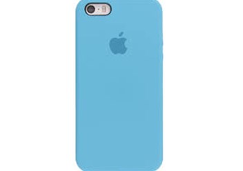Чехол Silicone Case для Iphone 5/5S/SE голубой