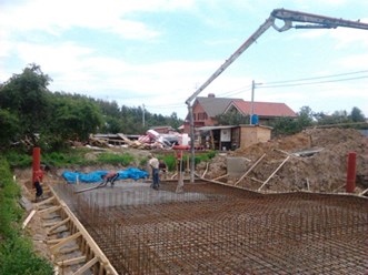 прием бетона