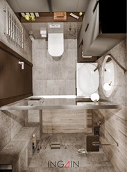 Project "Space" - дизайн двухуровневых 111 м2 в Хабаровске. Студия дизайна интерьеров INGAIN