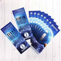 печать открыток с логотипом на заказ для компаний
