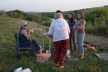 Коллектив турагентства МариНИКА-тур на пикнике
