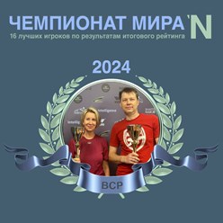 Чемпионат Мира "N" 2024 по версии bcp!
1 место завоевал Денис Котосонов, 2 место заняла Дарья Микляева, 3 место разделили Феликс Буянов и Павел Середута! Поздравляем!!!