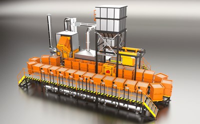 Автомат формовочный для производства пенополистирольных моделей