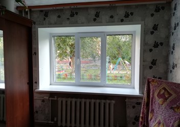 Установка 3 створчатого окна в 5 этажном кирпичном доме