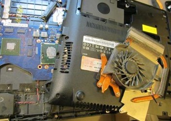 Samsung RF511 Чистка системы охлаждения