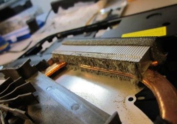 Samsung RF511 Чистка системы охлаждения