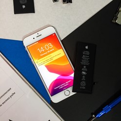 Замена аккумулятора и прошивка Phone 6S
