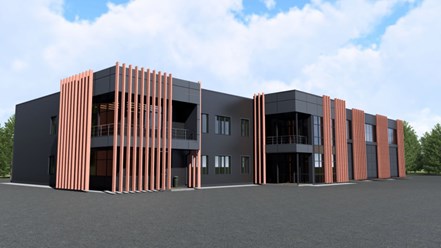 Предостовлене 3D моделирования зданий