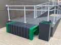 Антивандальные скамейки и урны &quot;ЭКОГУМ&quot; из переработанного пластика