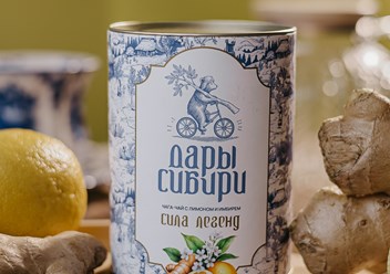 Чага-чай с лимоном и имбирем "Сила Легенд" в составе Набора "Энергия"