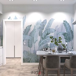 Project hotel "Simple house" - дизайн таунхауса 97 м2 в Хабаровске, КП Орехово. Студия дизайна интерьеров INGAIN