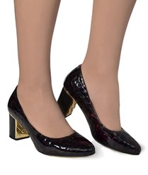 Лаковые женские туфли цвета хамелеон из новой коллекции Ренессанс  за 4850 руб!