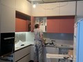 ЖК КЛЕВЕР ПАРК процесс установки кухни