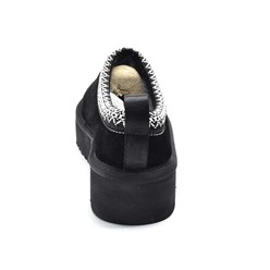 UGG Tazz Slippers Black - черные тапочки-угги Тазз