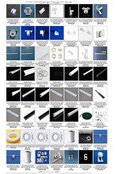 Продаем комплектующие, крепеж и запчасти для деревянных и бамбуковыx жалюзи, комплектующие для вертикальных жалюзи, комплектующие для горизонтальных жалюзи KS25, комплектующие для системы Mini, компле