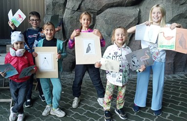 Рисуем в зоопарке