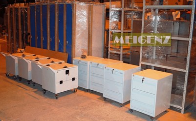 Металлическая мебель от производителя MEIGENZ: Стеллажи и стеллажные системы