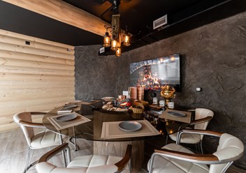 Зона отдыха в Русской деревне