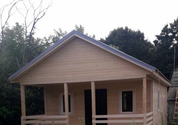 Дом 4 на 5. 1,5 терасса