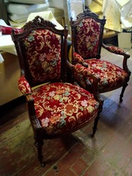Ремонт стульев,замена ткани и наполнения