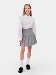 Теннисная мини юбка плисе City Swan