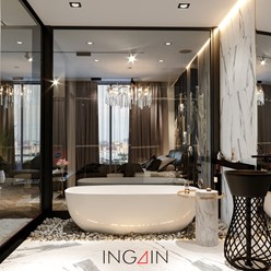 Project "Supreme" - дизайн апартаментов 100 м2 в Хабаровске. Студия дизайна интерьеров INGAIN