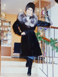 Украсили шубу воротником