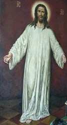 Копии с известных работ, например, для церквей. Этот Христос - копя с работы Серафима Чичагова, высота 2,5 метра