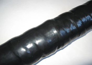 Вид Изоляции сварного стыка труб термоусаживающейся муфтой ИЗТМ нанесенной  поверх  мастичной ленты