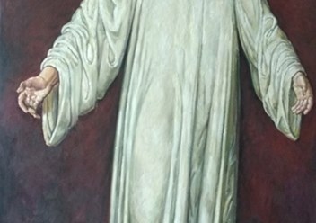 Копии с известных работ, например, для церквей. Этот Христос - копя с работы Серафима Чичагова, высота 2,5 метра