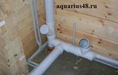 Замена разводки канализации