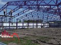 ангар прямостенный с двухскатной кровлей АНК-профиль для строительства холодного склада, г. Омск