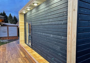 Экстерьер модульного дома от компании  ONLY WOOD